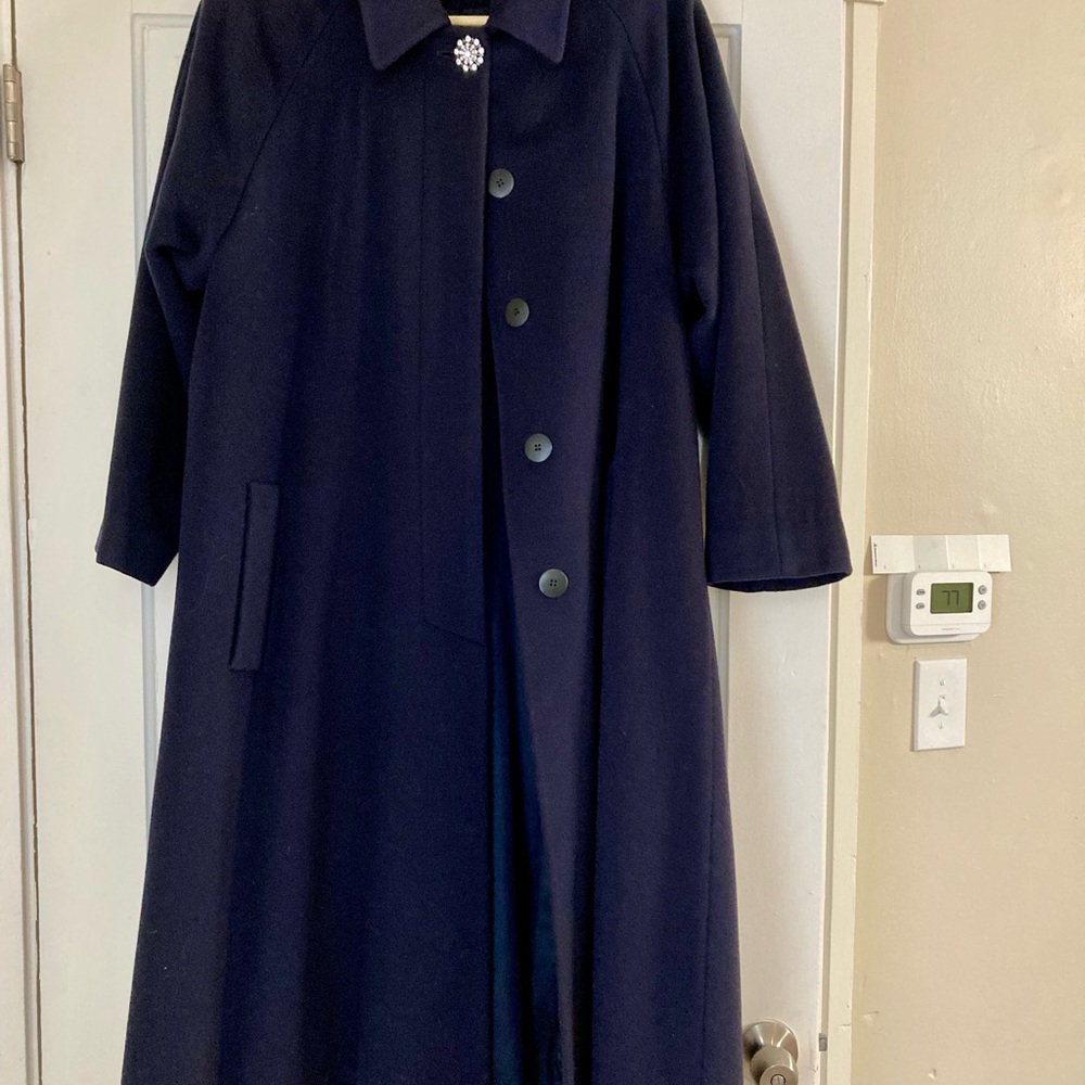 Vintage Christian Dior (1950s) Wool Swing Coat